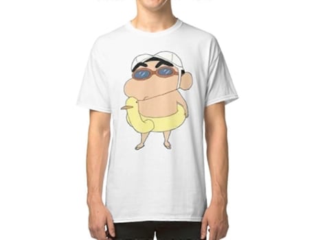 T-shirt De Mulher Zmdecqnb Shinchan Algodão Branco (l)