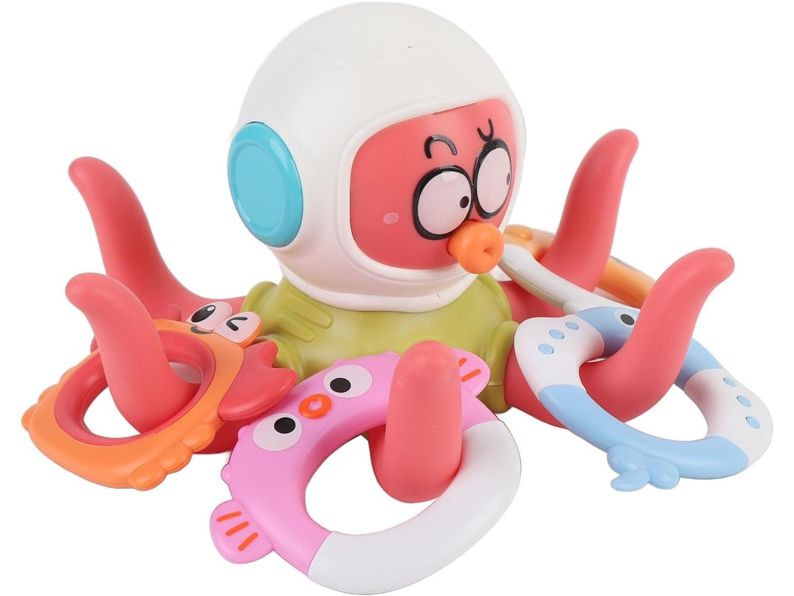 Brinquedo De Banho Em Forma Polvo Para Bebês