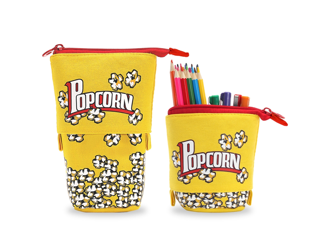 (estilo 5) Estojo Vertical Charmoso Com Porta-canetas Telescópico Espaçoso E Portátil, Bolsa De Tecido Para Lápis