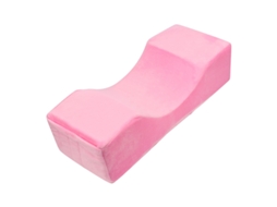 Travesseiro para Cílios, Travesseiro Macio de Espuma Viscoelástica, com Bolso MDUG (rosa)