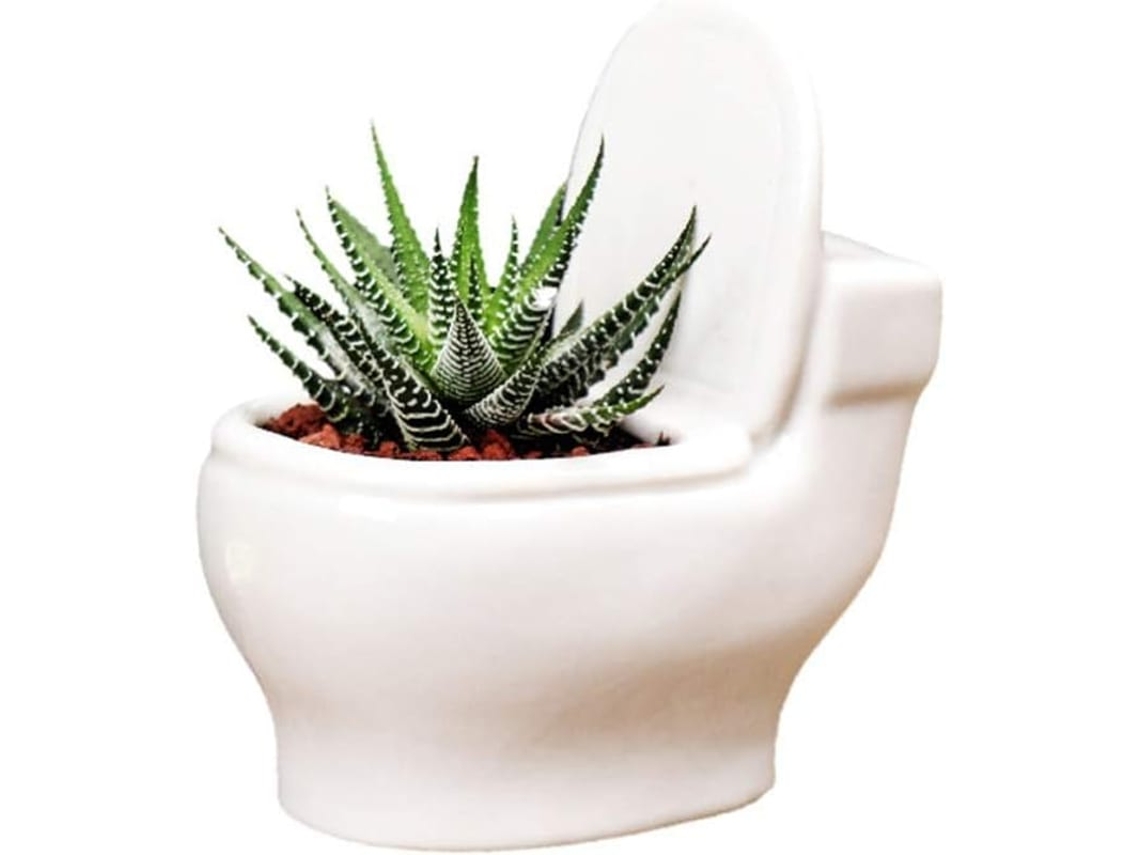 Vasinho De Cerâmica Mini Para Succulentas Design Criaativo Banheiro Para Casa Escritório