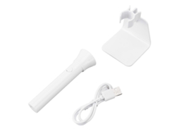 Lâmpada UV Portátil para Unhas com 6 Contas de Luz, Secador Recarregável para Secagem Rápida LY EBIKE (branco)