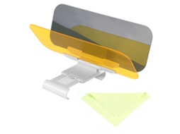 Extensor De Quebra-sol Automotivo Antirreflexo 2 Em 1 Transparente
