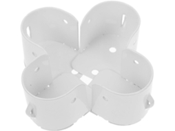 Suportes Para Varão De Chuveiro Fomiyes Com Fácil Instalação, Em Aço Inoxidável, Conjunto De 4 Peças, Práticos Para