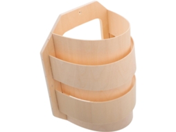 Design Delicado E Efeito Decorativo Único Em Madeira Macia Para Sauna. Instalação Simples.
