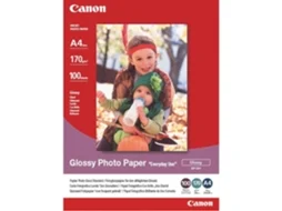 Papel Foto CANON Glossy A4 100F