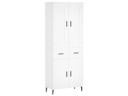 Guarda-roupa alto derivado de Madeira Branco MAISON EXCLUSIVE (69,5x34x180 cm)