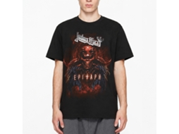 Judas Priest Epitaph Red Horns T-shirt Unisex Adults Size:xxl