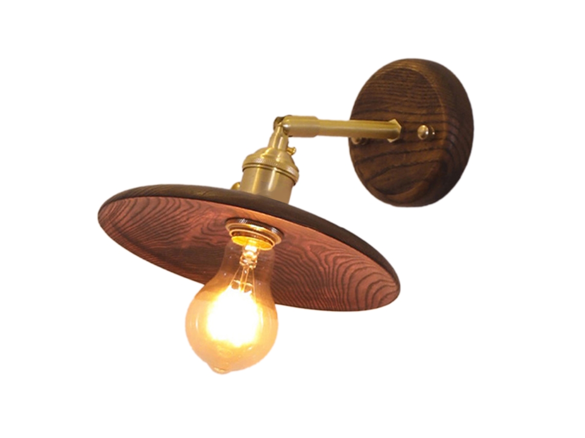 Rebe-lâmpada De Parede Vintage Industrial De Cobre Retro Aplique De Parede Para Dormitório Sala 110v