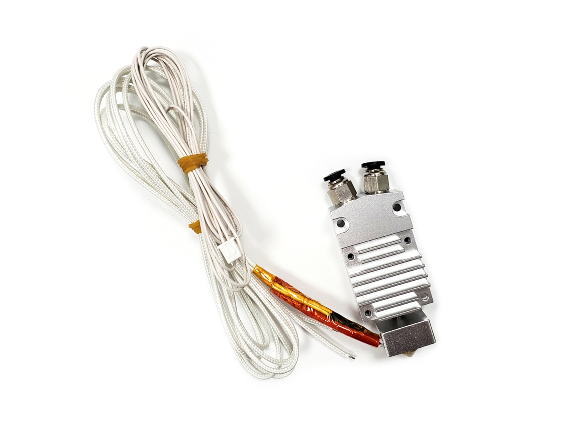 Kit De Extrusor Hotend Dual Color 2 Em 1 Para Impressora 3d Tronxy 2e Bico 0.4mm 24v