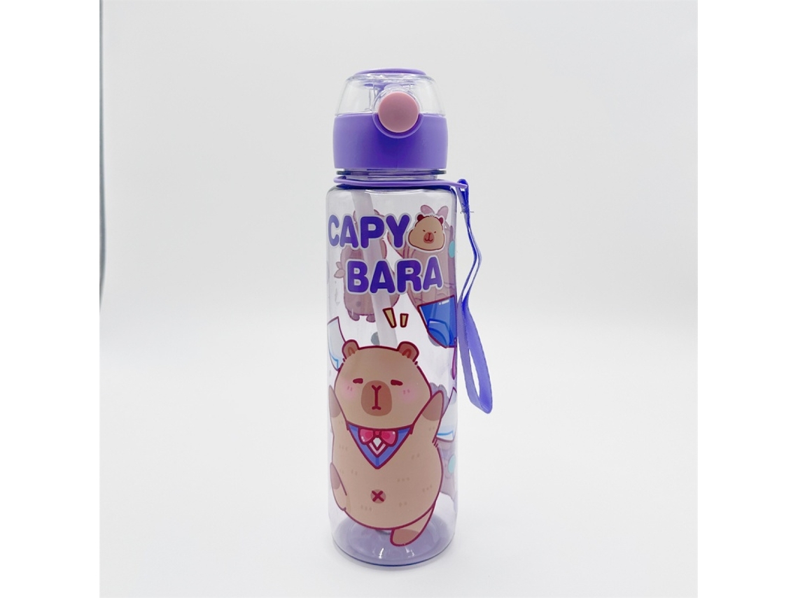Garrafa de Água Durável de 700ml , Livre de Bpa. MDUG (roxa Transparente)