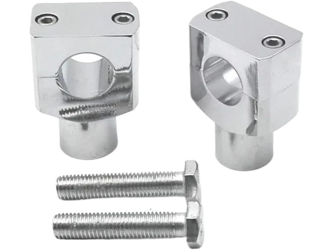 Adaptador para Guidão de Motocicleta Tampa da Braçadeira Superior 1" Abraçadeira Melhora Dirigibilidade