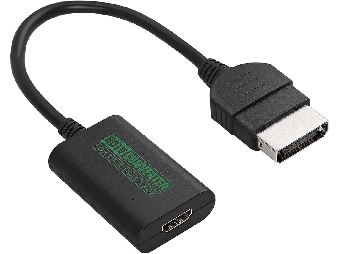 1080i/720p/480p Xbox Original Para Hdmi Adaptador Conversor Com Capa De Alumínio E Cabo Hdmi Incluído Compatível Hdtv, Monitor, Proj. Yizhood