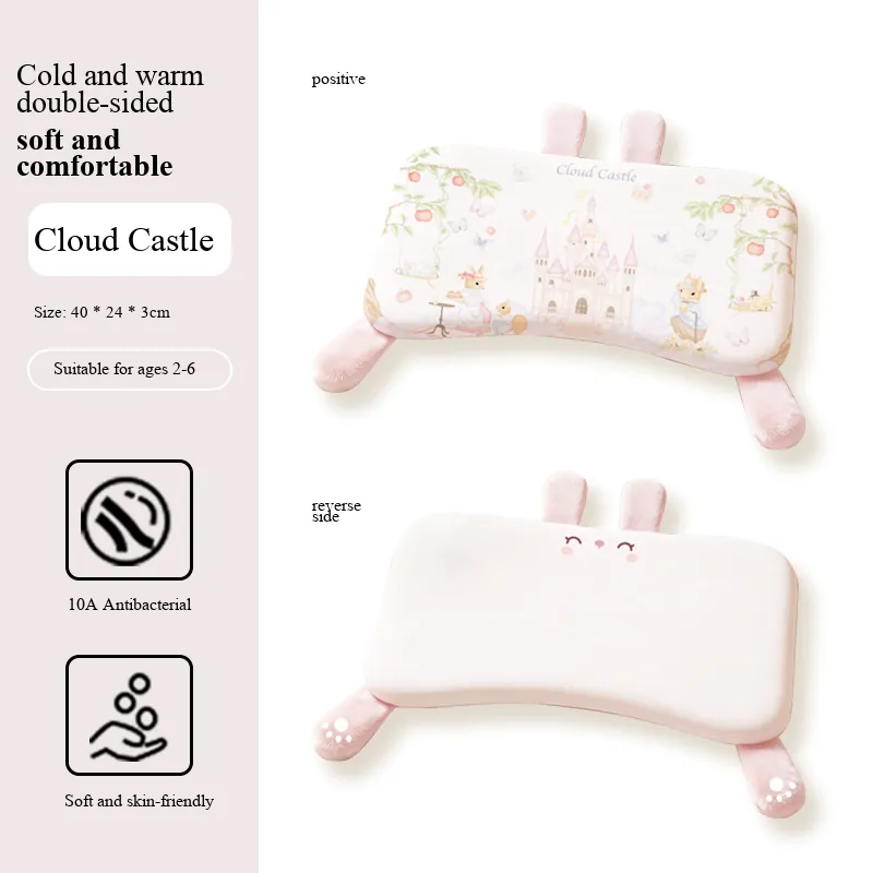 Cabeceira de Memória Algodão para Bebês 40*24*3cm AOZORZ