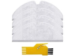 Acessório pano mop para roborock s5 s6 s50 e25 e20 e35 xiaomi mi robô aspirador de pó peças reposição 4 peças