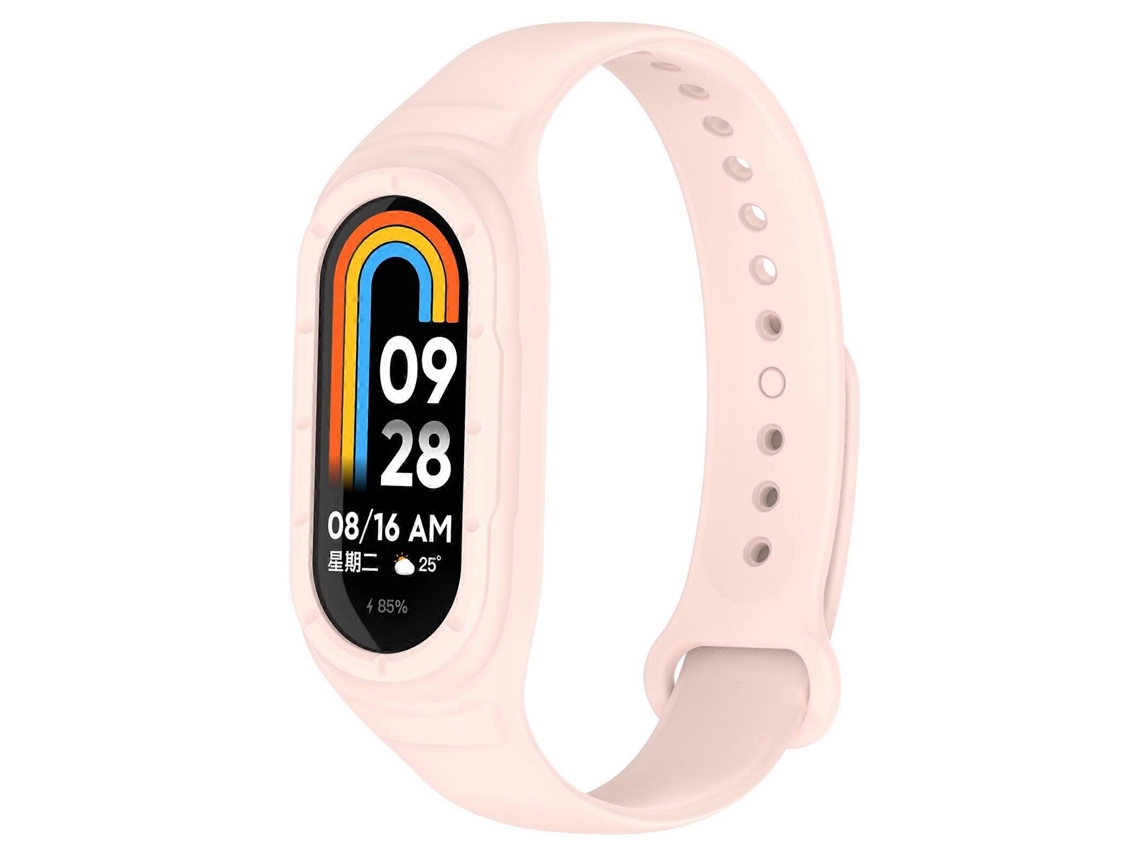 Pulseira De Silicone Integrada Para Substituição Da Pulseira Xiaomi Mi Band 8.