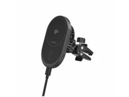 Suporte para Grelha de Ventilação SWISSTEN com Carregamento MagSafe (15W - Preto)