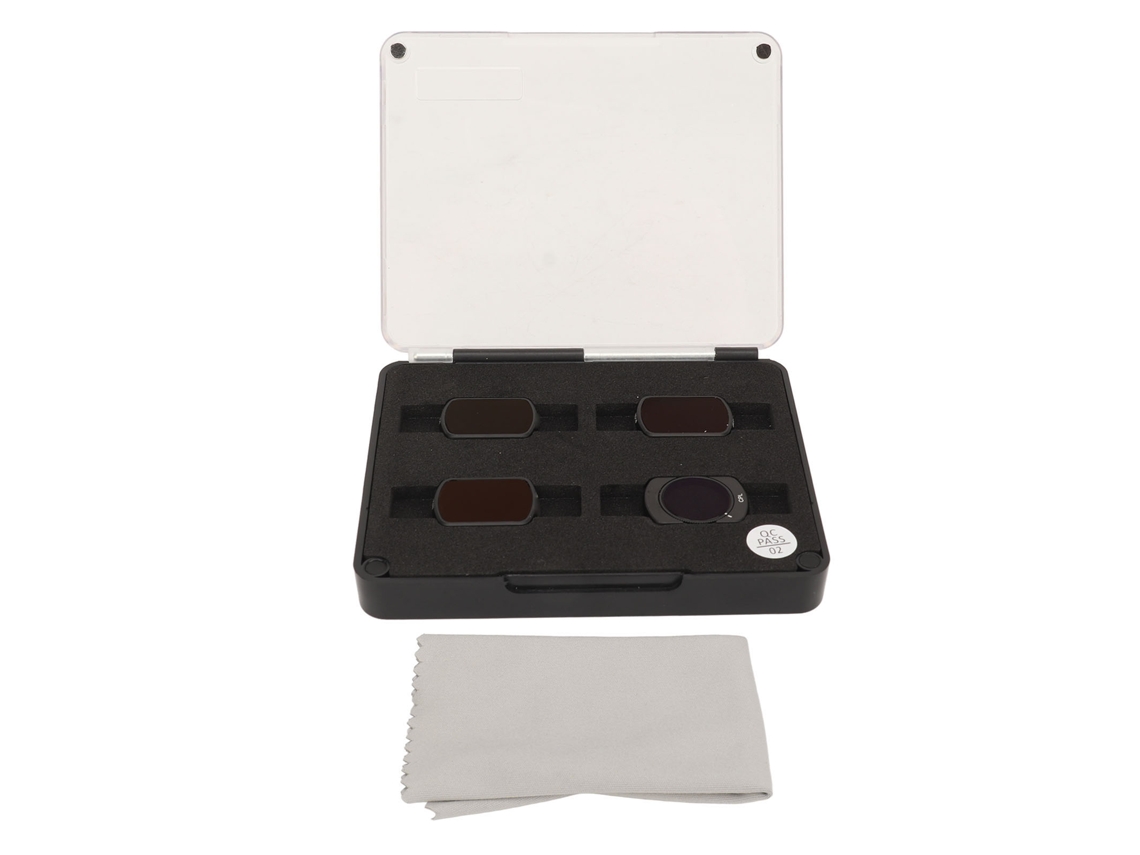 Kit de Filtros Magnéticos CPL Nd8 Nd16 Nd32 para Câmera Drone Osmo Pocket 3 com Limpa lentes e Caixa S/MARCA