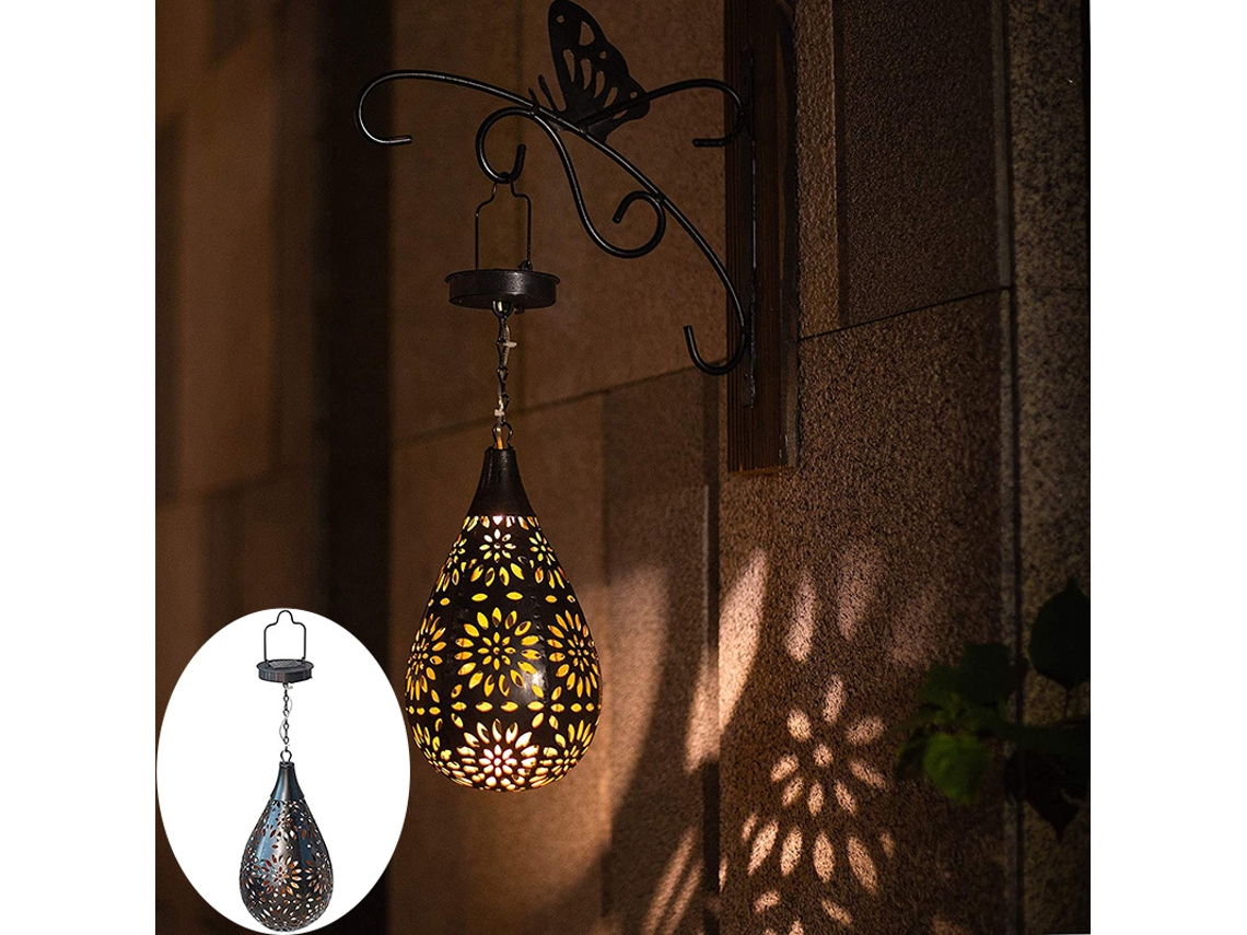 Estátua de farol luminoso, decorativa, náutica, 12x12x37 cm, preta AQUAFORGE