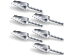 6 Colheres De Aço Inox Pequenas Colher De Sorvete Mini Colher De Gelo Para Casa Cozinha