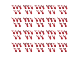 Conjunto De 100 Botões De Gatilho Extra Fortes Para Ferramentas De Limpeza V11 E V10._glo