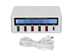 Estação de Carregamento Usb 6 portas 40w EOOCOO