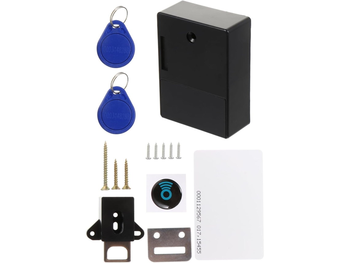 Fechadura Eletrônica Com Sensor Para Armários, Em Abs, Rfid, Portas