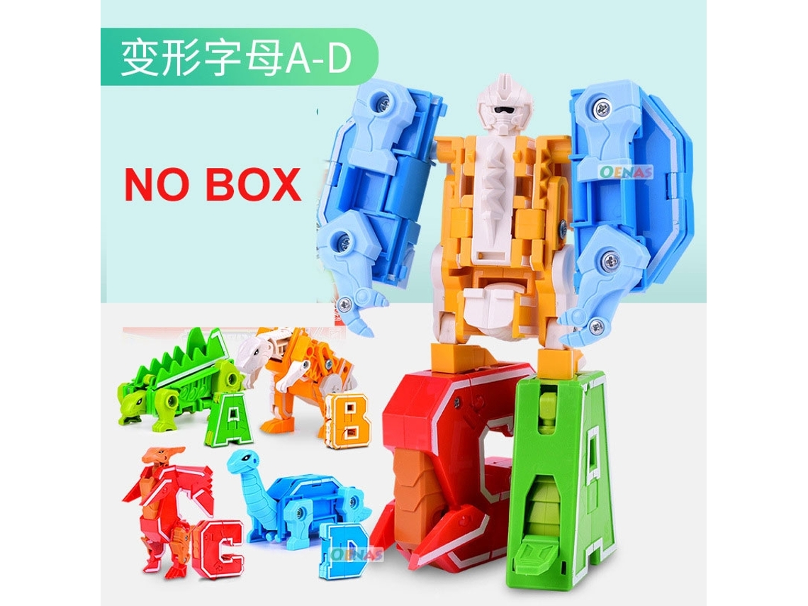 Modelo De Carro Robô Transformador Gudi Brinquedo Educativo De Ação Com Alfabeto E Matemática Para Crianças Aquaforge