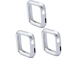 Conjunto De 3 Capas Protetoras Para Smartwatch Com Estrutura