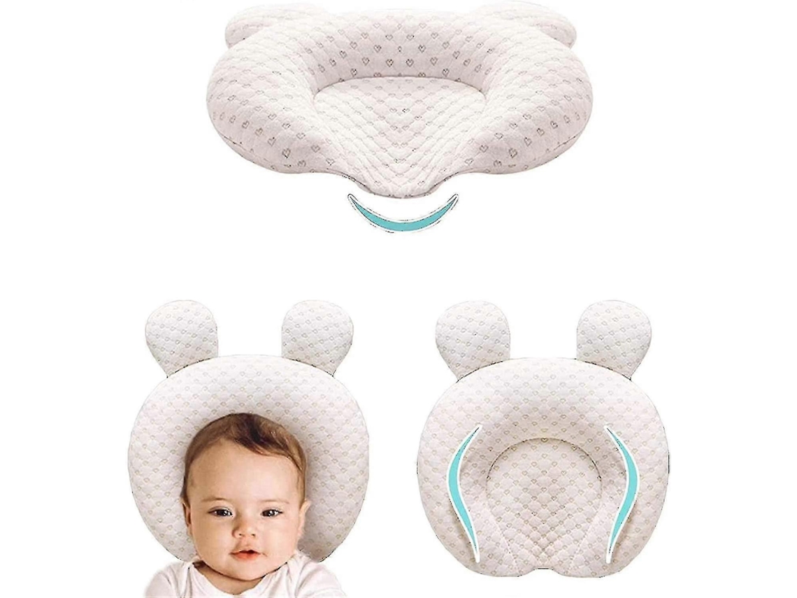 Travesseiro De Látex Para Bebês De 0 A 1 Ano, Corretivo Para Estereótipos Cranianos E Correção Do Formato Da Cabeça Em Recém Nascidos Siurn