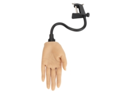 Modelo De Mão Para Prática De Unhas (com Suporte De Fixação Para Mesa, Flexível, Realista) Eoocoo