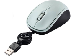 Rato MITSAI R311 Mini (Outlet Caixa Aberta - USB - Casual - 2400 dpi - Verde Aqua)