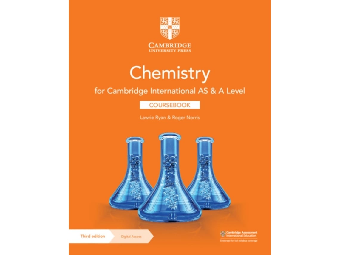 Livro Cambridge International AS amp A Level Chemistry Coursebook with Digital Access de Lawrie Ryan e Roger Norris (Inglês)