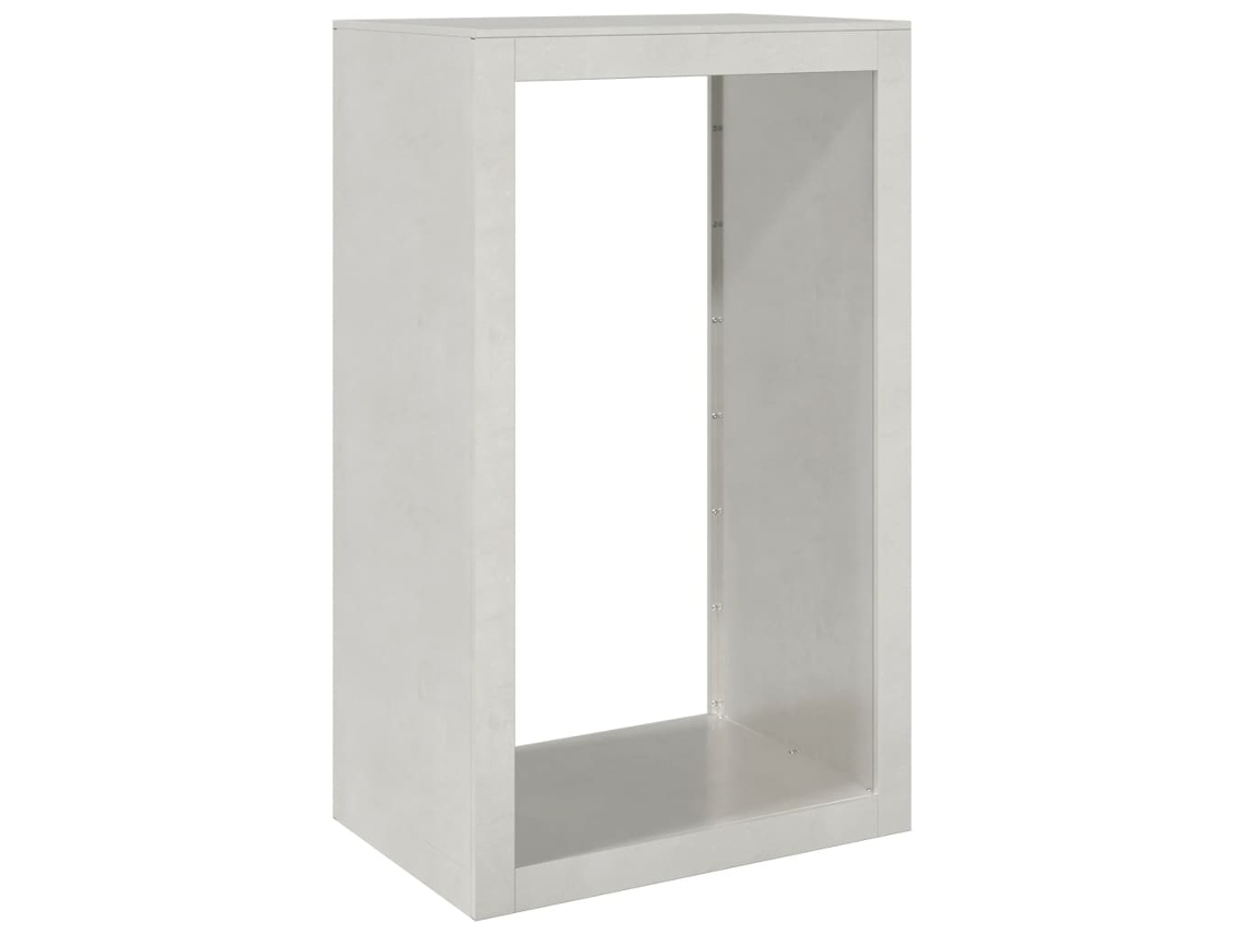 Firewood Rack, Firewood Racks Vidaxl Marrom Aço Inoxidável (60 X 40 X 100 Cm)