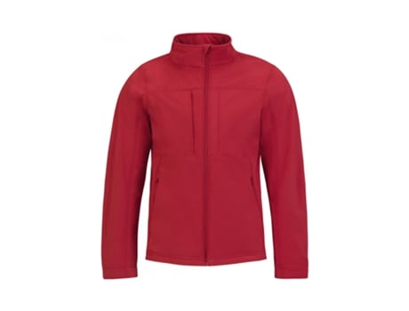 Camisa de Homem B&C Capuz Vermelho (XL)