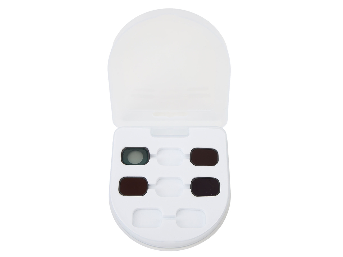 Conjunto De Filtros Cpl Nd16 Nd32 Nd64 Para Osmo Pocket3, Vidro Óptico Revestido, Marco Metálico, 4 Em 1 Com Caixa