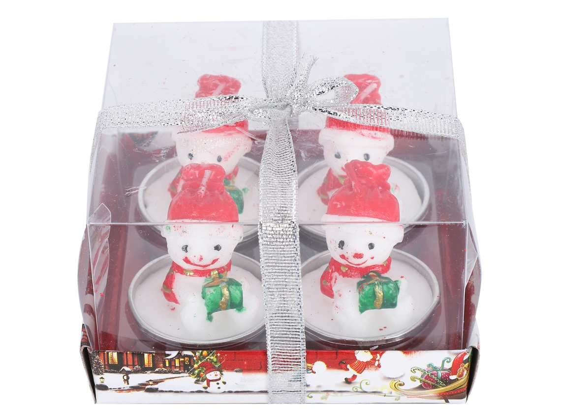 Velas De Natal Decoração Romântica Para Jantar E Carnaval