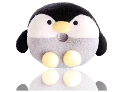 Porta-guardanapos Rebe de pelúcia macia com desenho de animal, para casa e carro, preto.