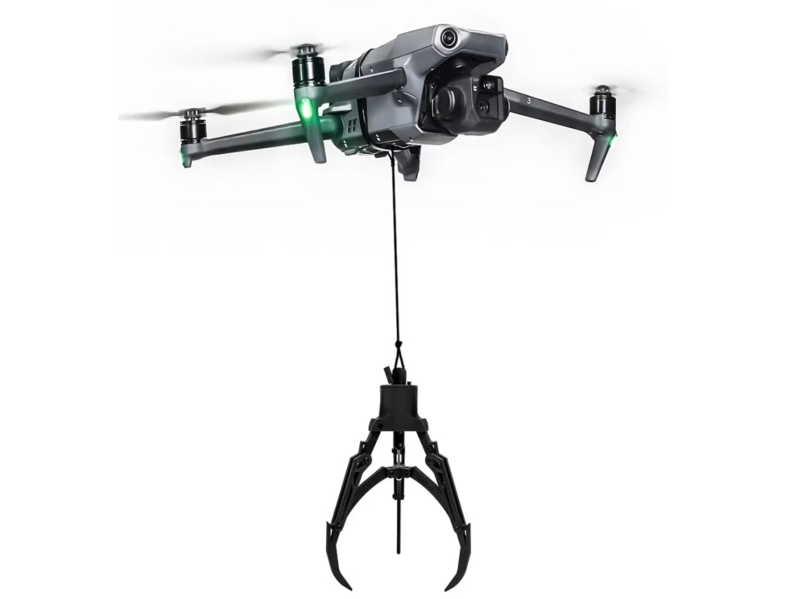 1pc00a1 Garra Mecânica Universal Drone Controle Remoto Clipe Airdropper Uav Acessórios Dji Air2 Mini2 Mavic Pro Series MDUG