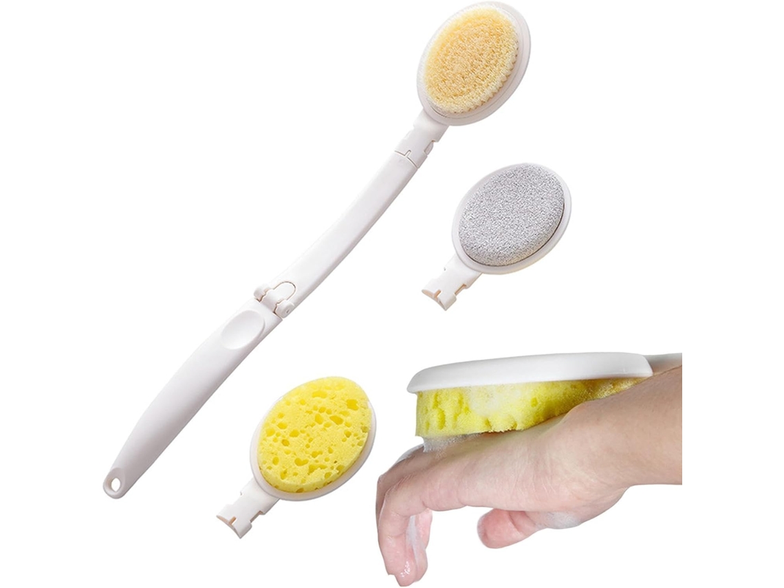 Escova De Banho Corporal | Limpeza Com Cerdas Macias Para O, Ferramenta De Limpeza Ergonômica, Aplicador De Loção Para