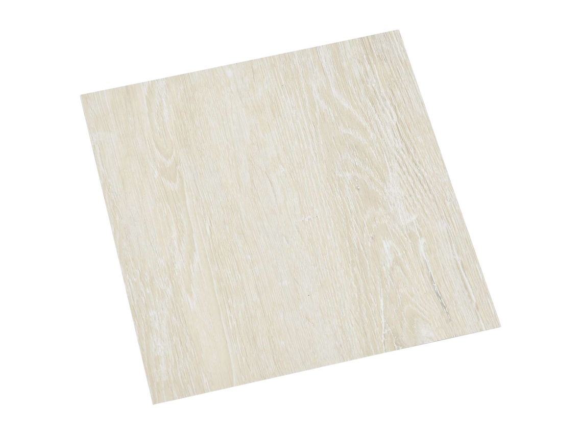 Conjunto 20 Pranchas De Piso Vidaxl Creme Pvc (30,5 X 30,5 Cm)