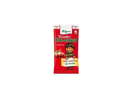 Em-eukal Kids Rebuçados Cereja Sem Açúcar 15 g