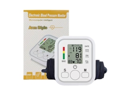 Monitor De Pressão Arterial Eletrónico Modelo Bpm Com Tela Lcd E Detecção De Arritmias*