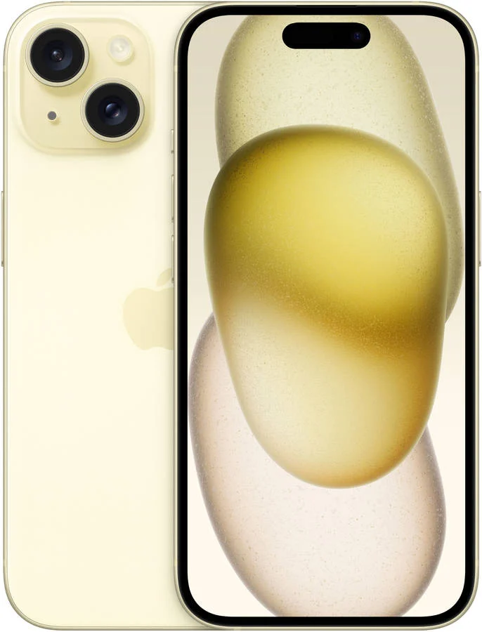 iPhone 15 APPLE (6.1'' - 128 GB - Amarelo)