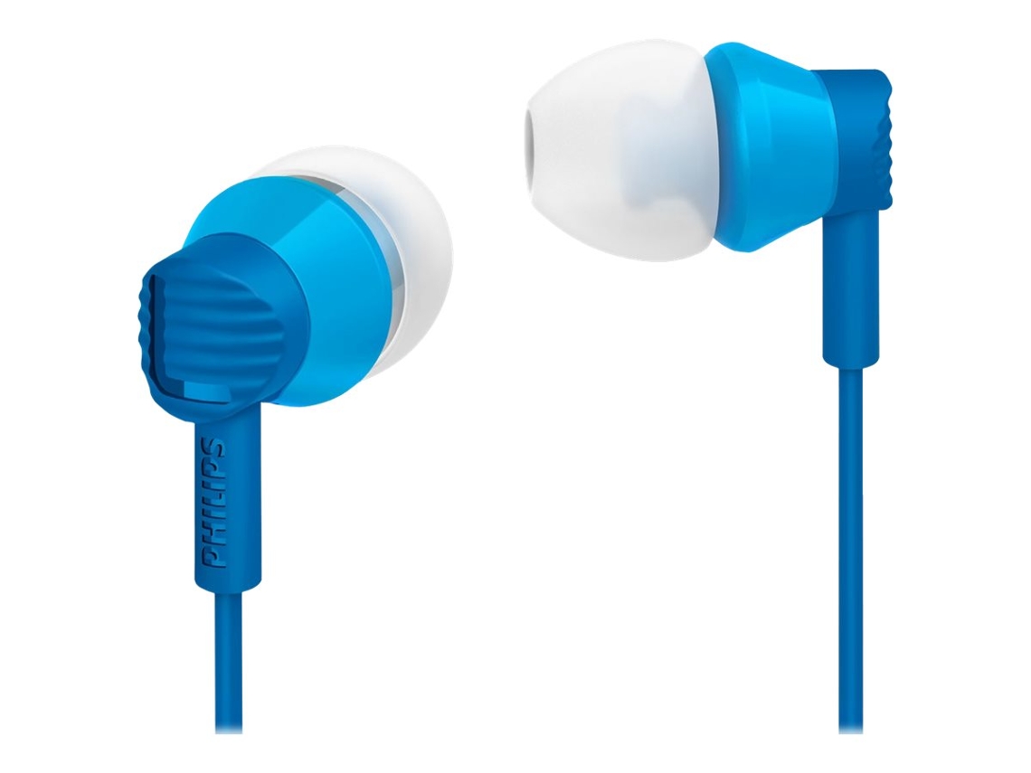 Auriculares com fio PHILIPS SHE3800BL (In Ear - microfone - azul)
