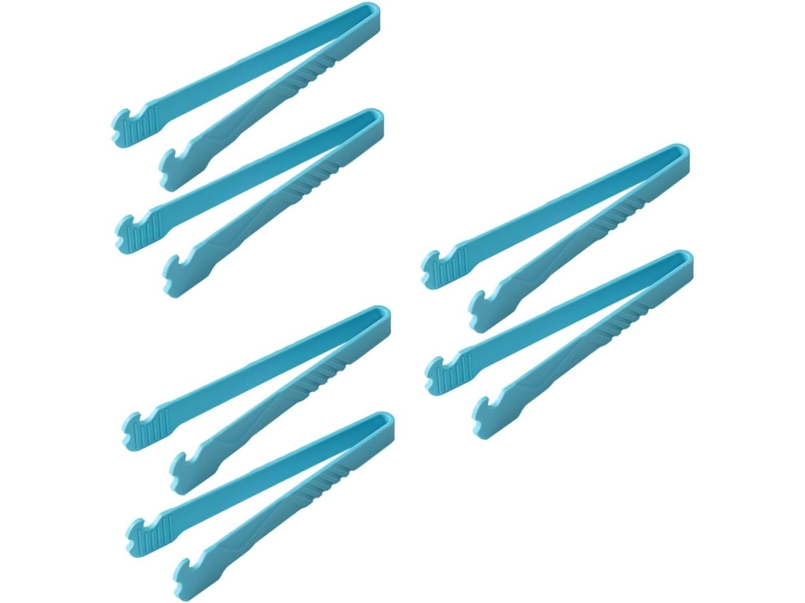 Pinças De Torrada Ergonômicas Mipcase 6 Peças, Utensílio De Cozinha Prático Para Churrasco, Camping E