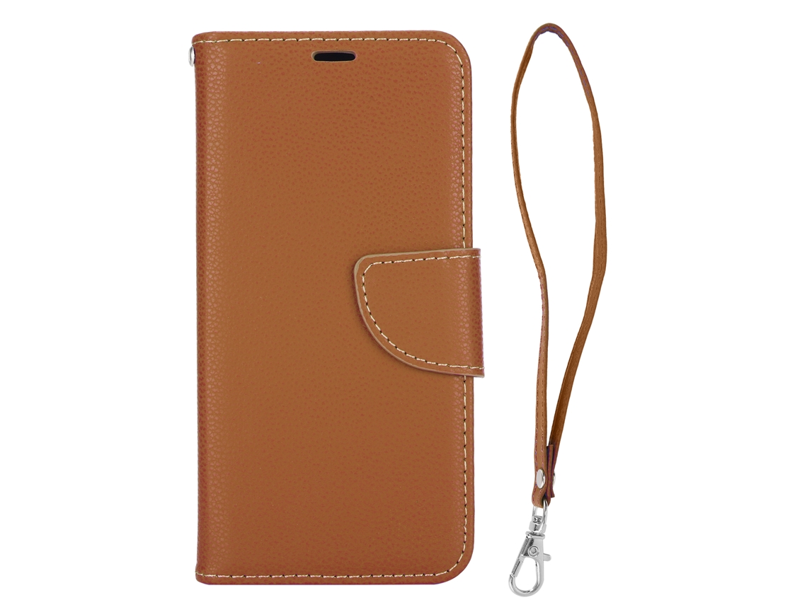 Capinha LAXISCREED Iphone 12 Pro Couro Marrom Flip