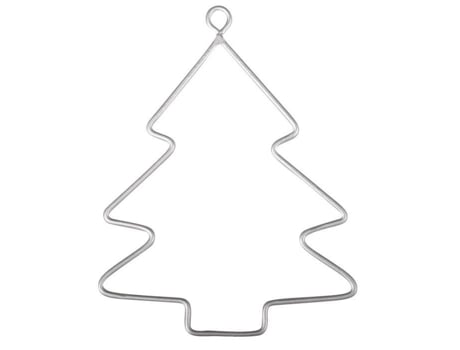 Objetos Decorativos Rayher Hobby Fios De àrvore 6 X 7,5 Cm Metal Pacote De 3