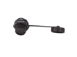 Conector Usb Impermeável Ip67 Micro Usb Fêmea Para Placa Pcb (e10mctf1f)