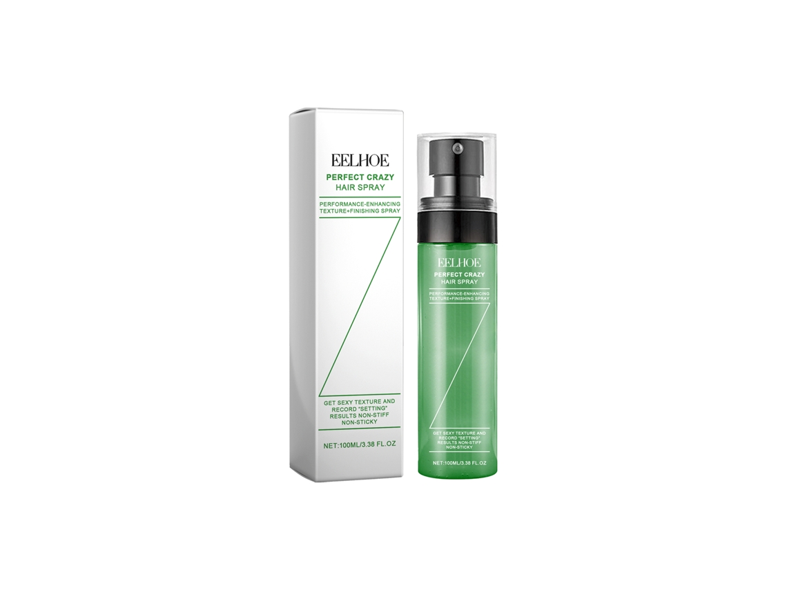 Spray de Modelagem para Volume de Cabelo Eelhoe Controla Oleosidade Sem Lavar